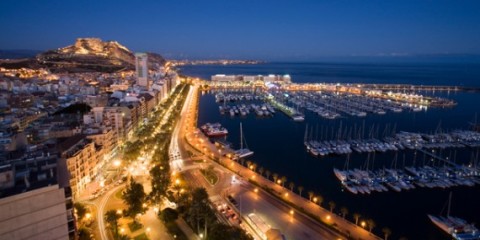 iluminación exterior alicante