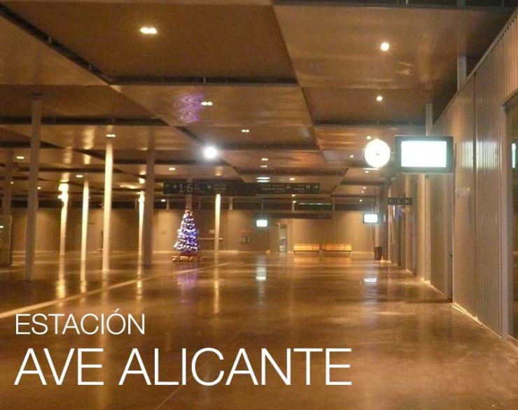 Iluminación Interior - Estación AVE Alicante
