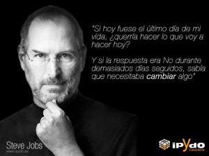 Frase Célebre Steve Jobs: Cambio